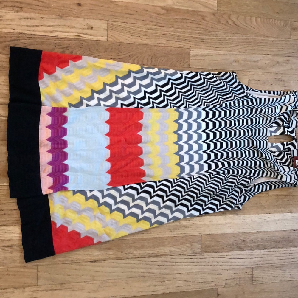 Missoni orange label summer dress